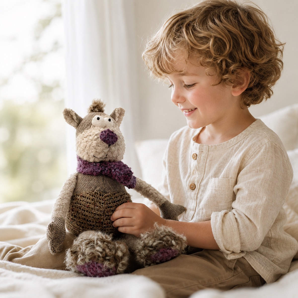 Child with Sir Monty